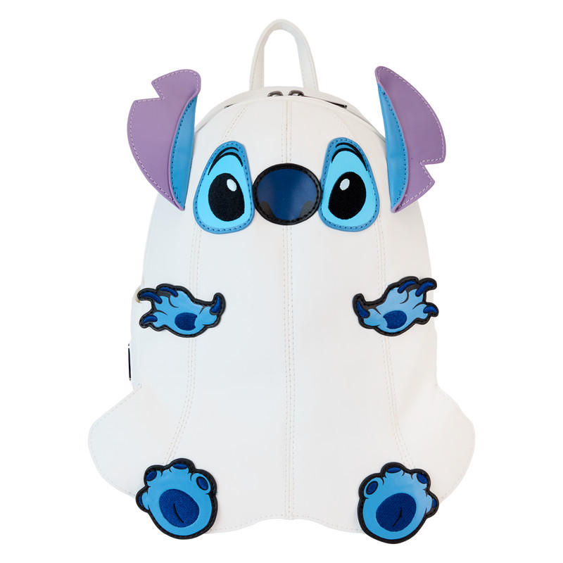 Mini sac à dos phosphorescent Stitch costume de fantôme - DISNEY LOUNGEFLY