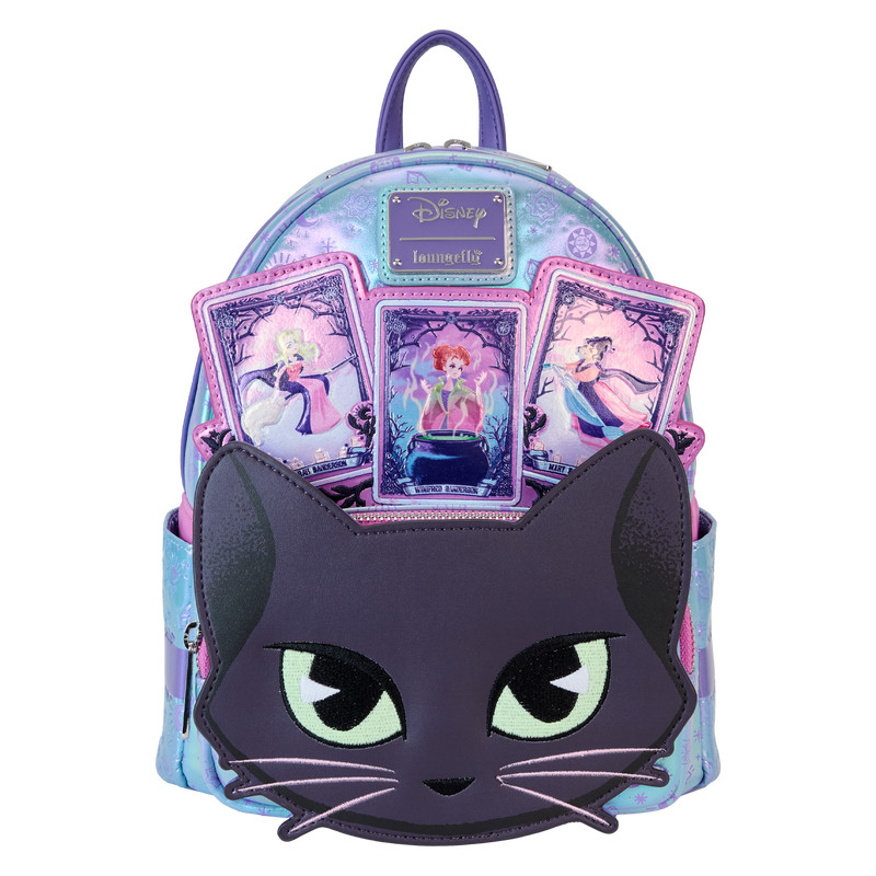 Mini sac à dos irisé Binx cartes de tarot Hocus Pocus - DISNEY LOUNGEFLY