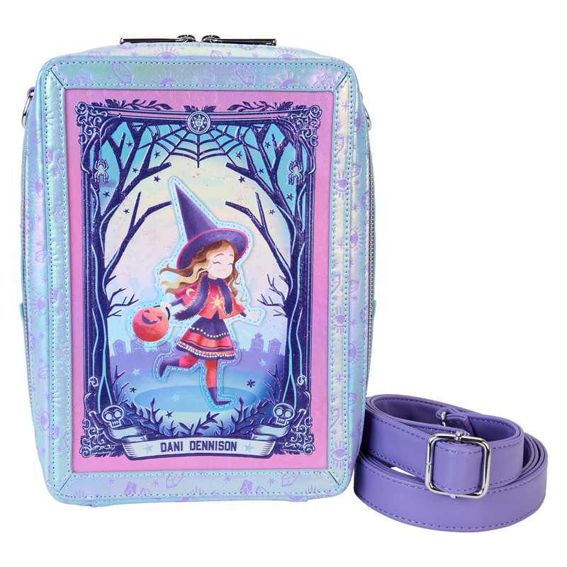 Sac à bandoulière irisé carte de tarot Hocus Pocus - DISNEY LOUNGEFLY