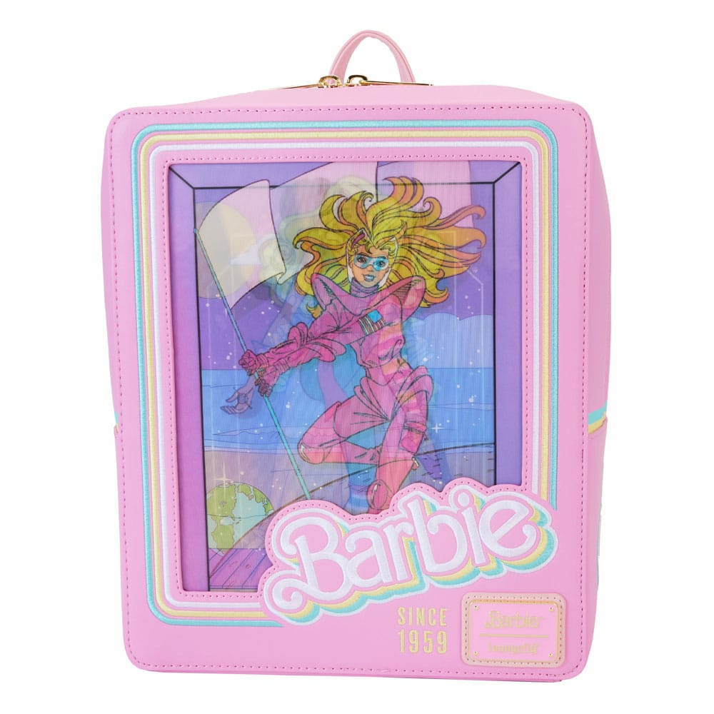 Mini sac à dos boite à poupée Barbie 65e anniversaire - Loungefly Barbie