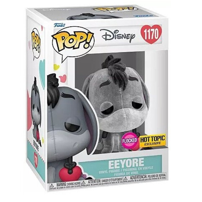 FUNKO POP! 1170 Bourriquet avec cœur - Disney Winnie l'Ourson