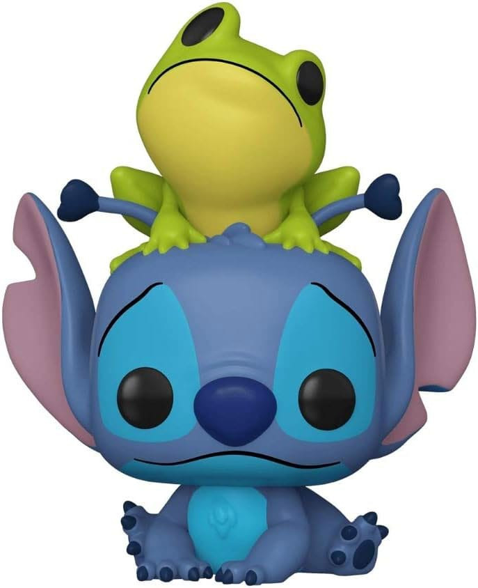 FUNKO POP! 986 Stitch avec grenouille - Disney Lilo & Stitch