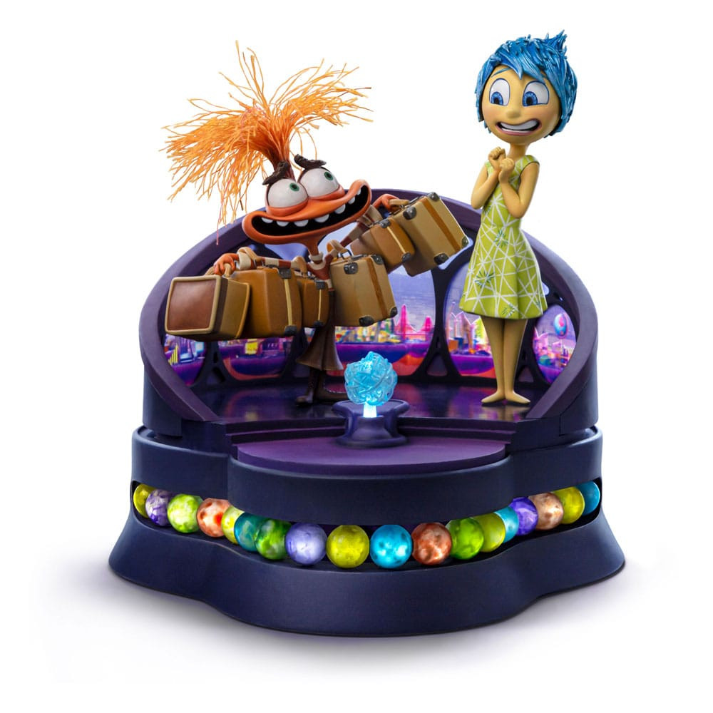 Vice-versa 2 Statuette 1/10 Art Scale Deluxe Joie et Anxiété 26 cm - Disney Pixar