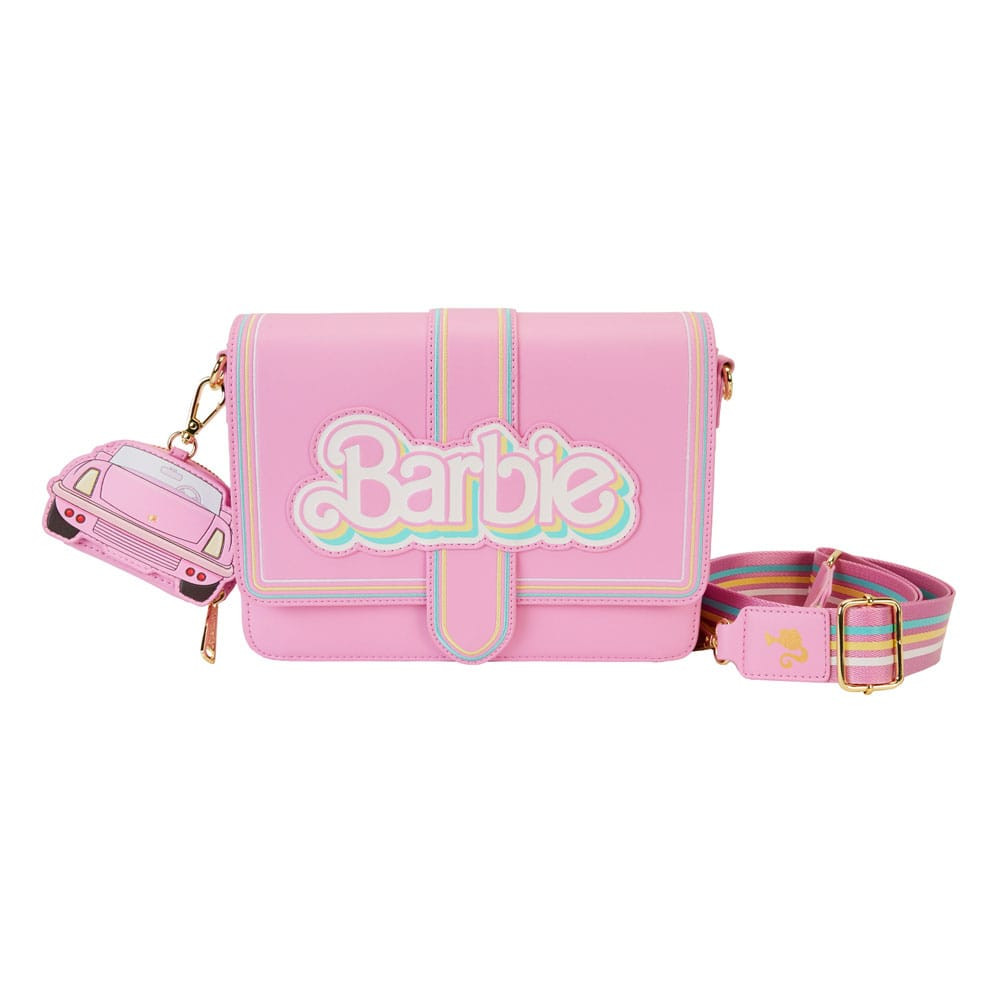 sac à bandoulière logo 65e anniversaire Barbie - Loungefly Barbie