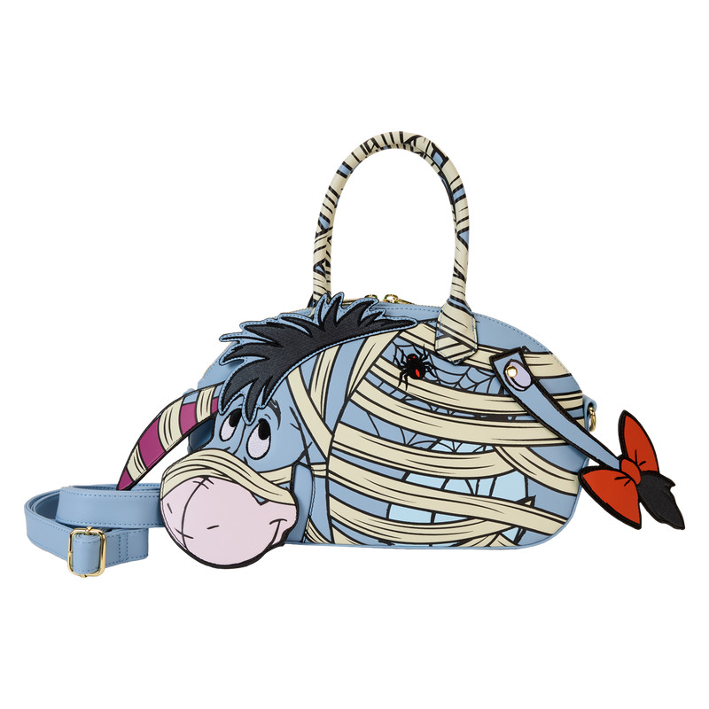 Sac à bandoulière phosphorescent Bourriquet costume de Momie Winnie l'Ourson- DISNEY LOUNGEFLY