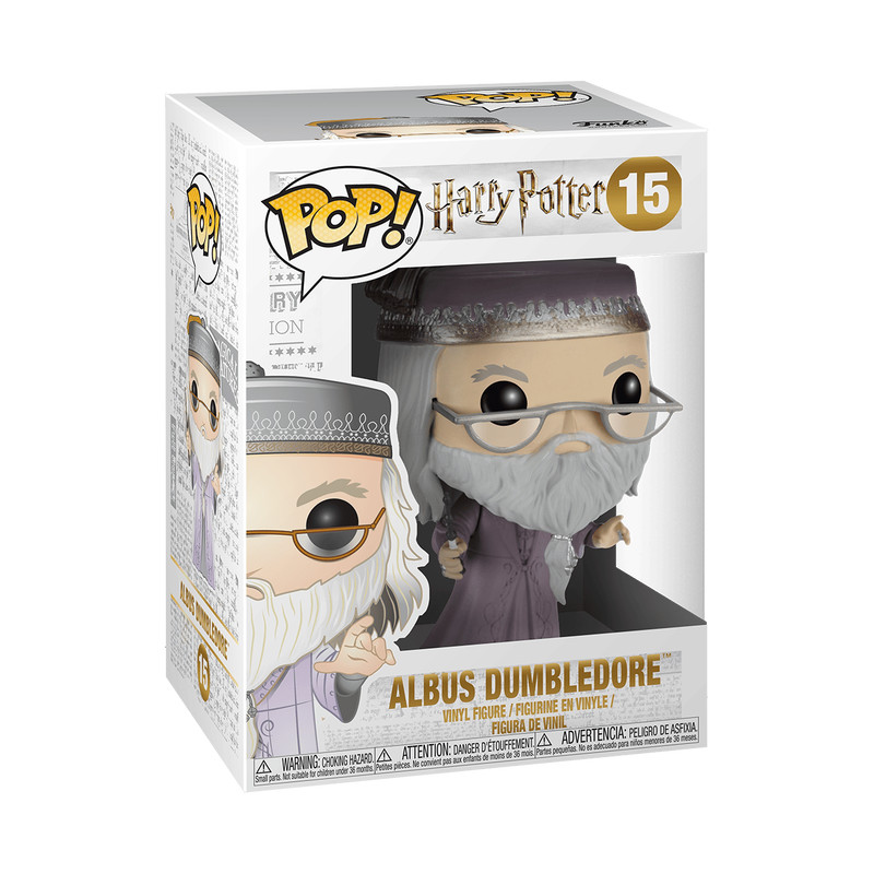 FUNKO POP! 15 Dumbledore avec sa baguette - Harry Potter