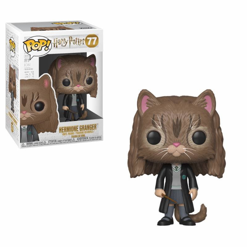 FUNKO POP! 77 Hermione en chat - Harry Potter