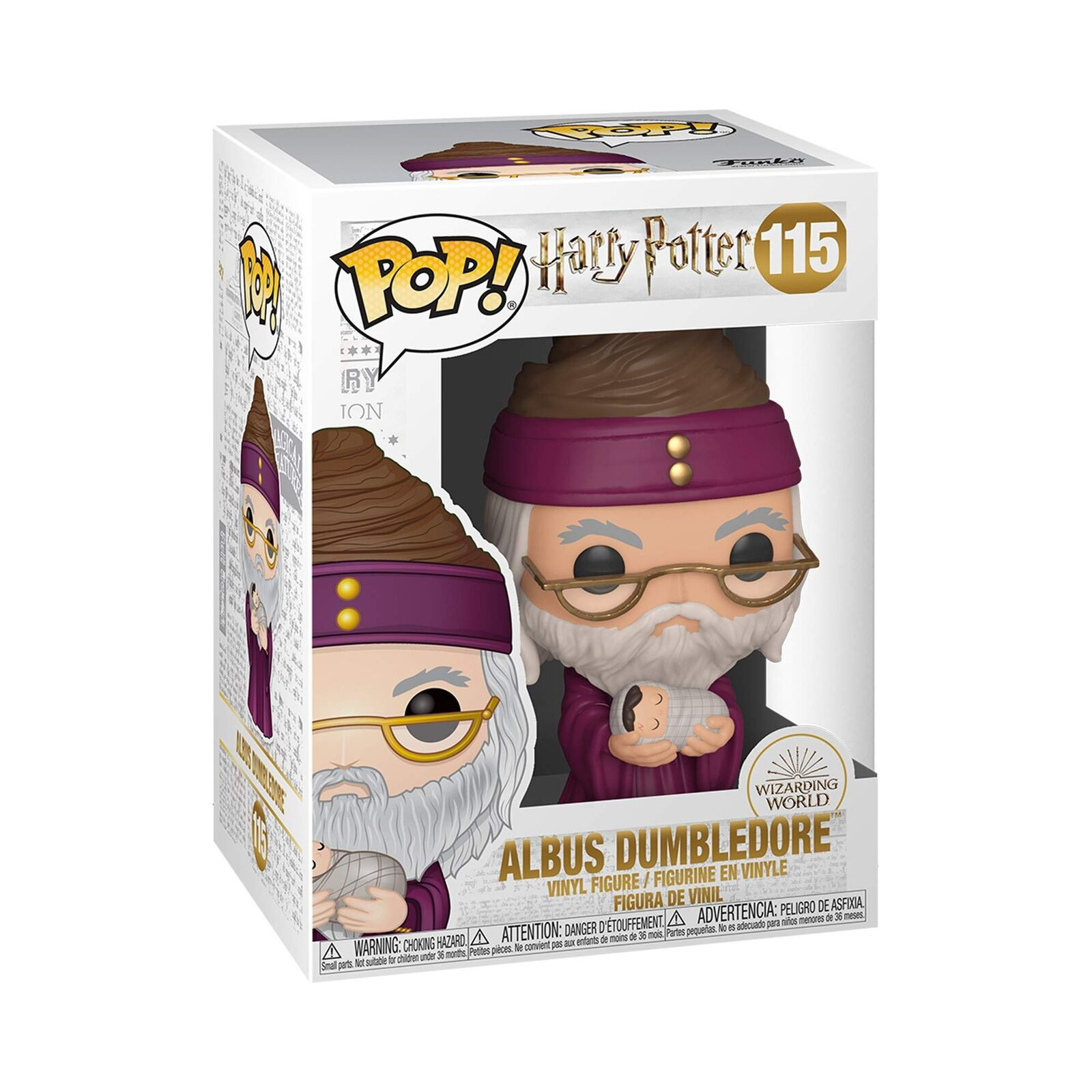 FUNKO POP! 115 Dumbledore avec bébé Harry - Harry Potter