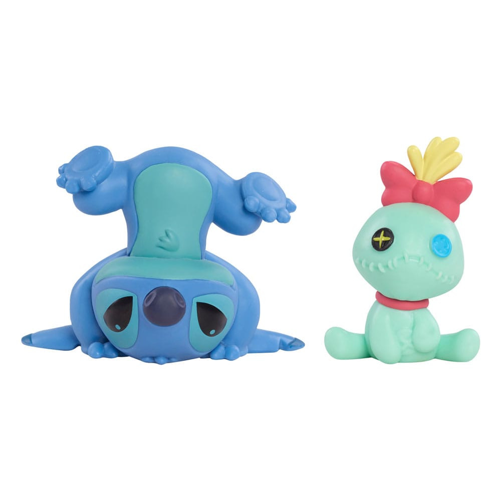 Pack 2 figurines Scrump & Stitch à l'envers - Disney Lilo & Stitch