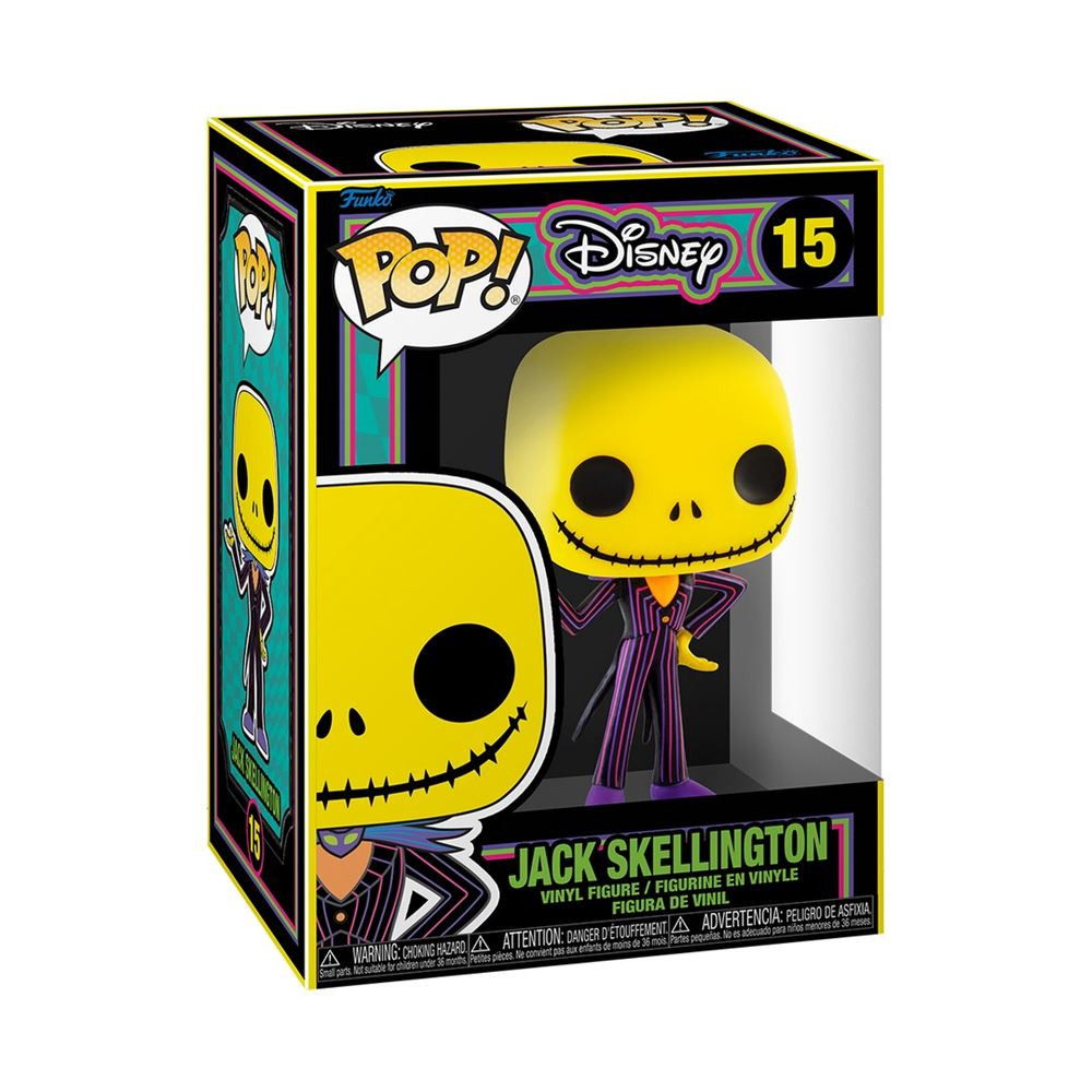 FUNKO POP! 15 Jack Blacklight - Disney L'Étrange Noël de Monsieur Jack