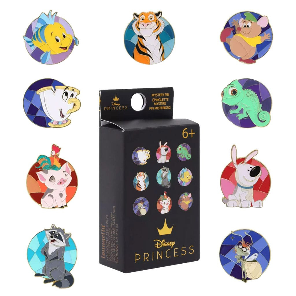 Pin's Princesse Animal Vitrail - Disney Loungefly