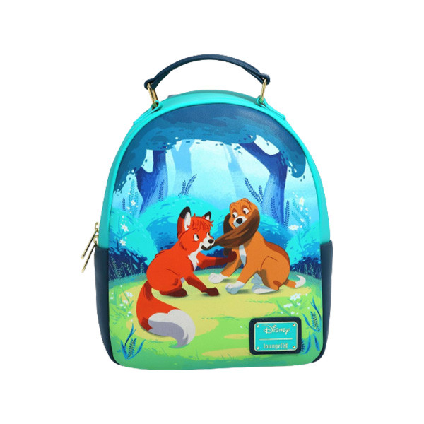 Mini sac à dos exclusif Rox et Rouky Forest - DISNEY LOUNGEFLY