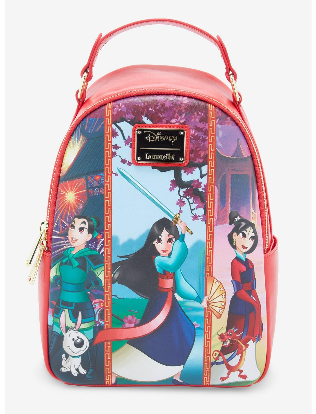 Mini sac à dos exclusif Mulan transformation - DISNEY LOUNGEFLY