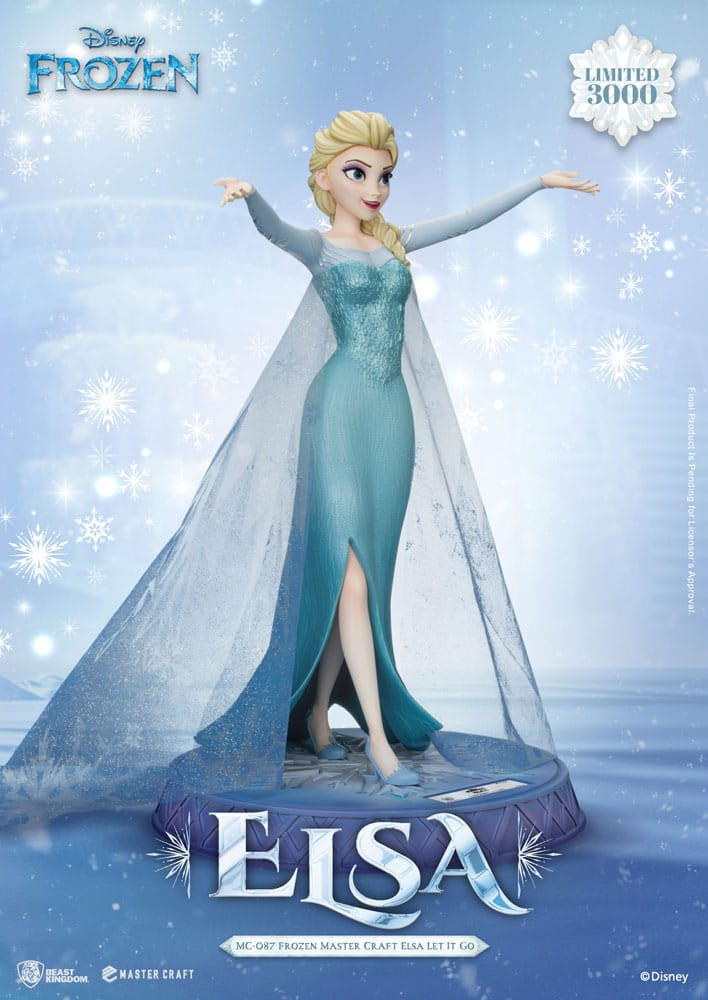 Statuette Disney La Reine Des Neiges Master Craft Elsa Let It Go 40 cm