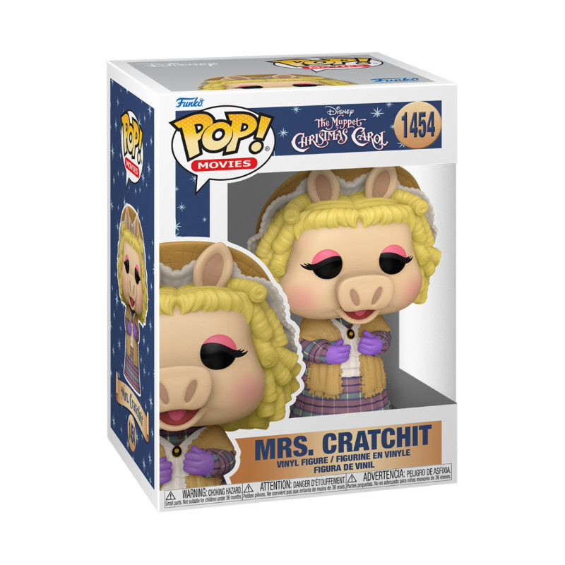 FUNKO POP! 1454 Miss Piggy -Disney Noël chez les Muppets