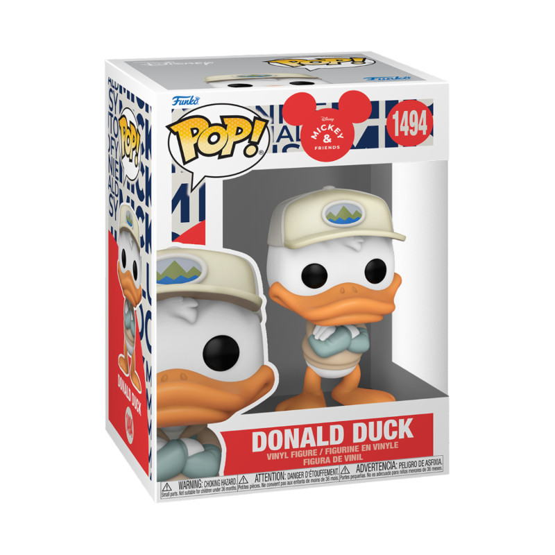 FUNKO POP! 1494 Donald dans la vraie vie - Disney