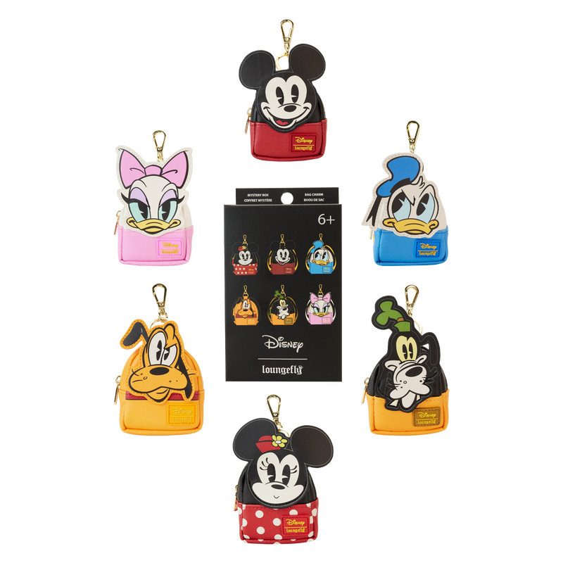 Porte-clés mystère mini sac à dos Mickey & Friends - Disney Loungefly