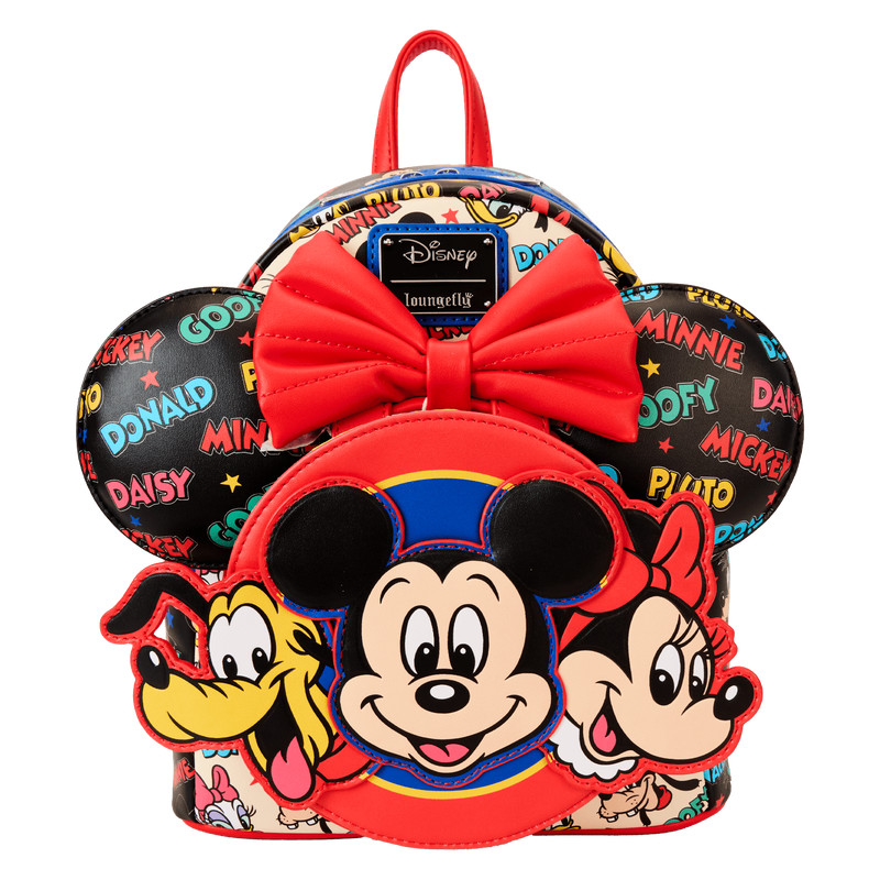 Mini sac à dos avec serre-tête à oreilles Mickey & Friends - DISNEY LOUNGEFLY