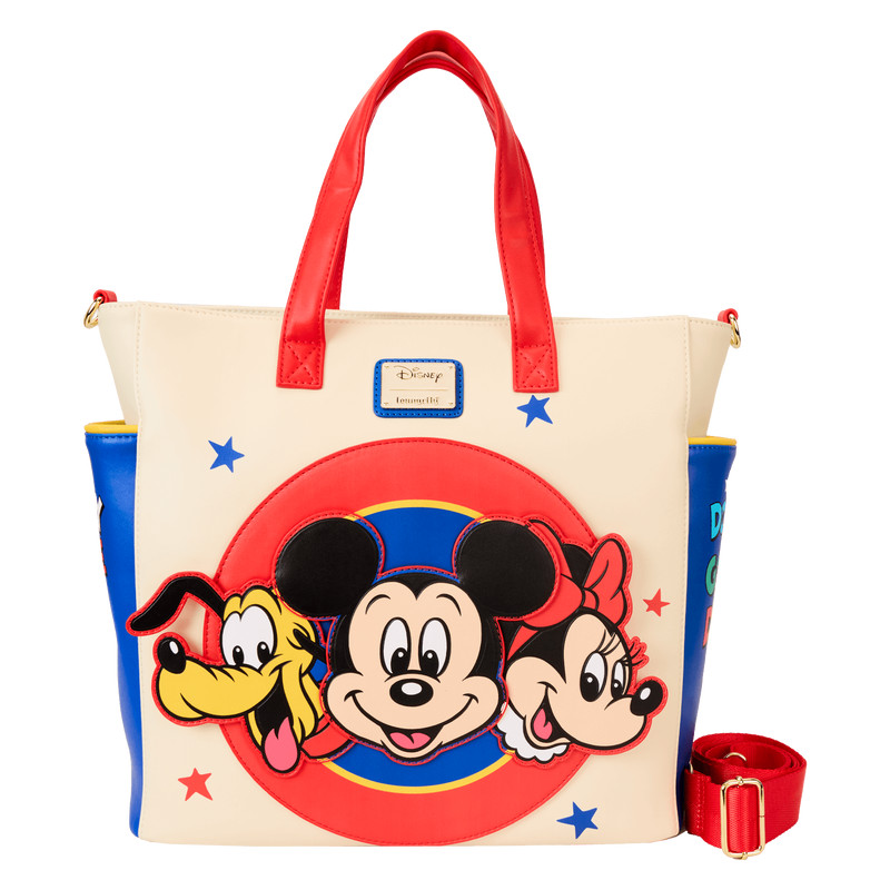 Convertible sac à dos et tote bag Mickey & Friends - DISNEY LOUNGEFLY