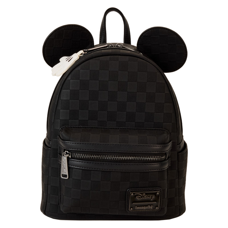 Mini sac à dos à carreaux Mickey Mouse - DISNEY LOUNGEFLY