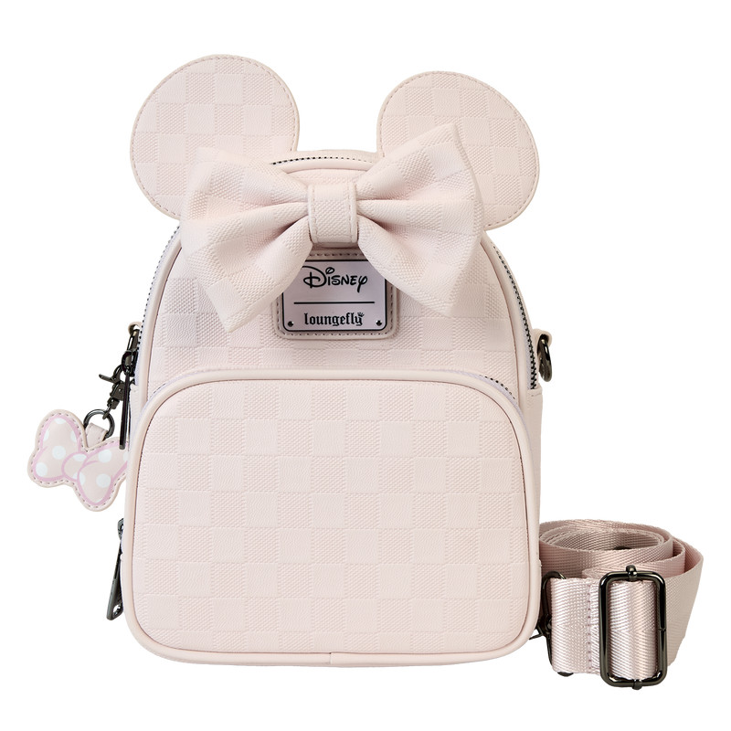 Convertible mini sac à dos et sac à bandoulière Minnie Mouse - DISNEY LOUNGEFLY