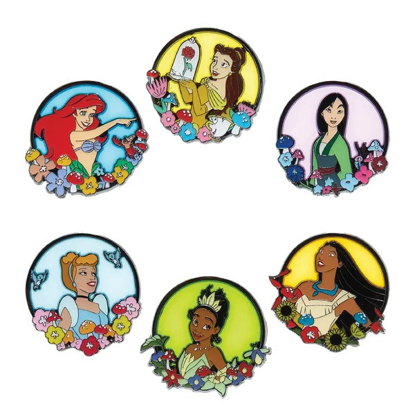 Pin's boite mystère Princesses Cottage - Disney