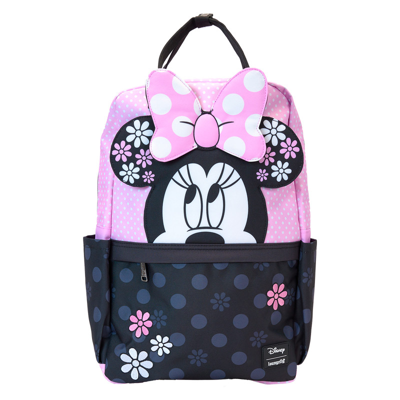 Sac à dos en nylon à imprimé floral Minnie Mouse Rock The Dots - DISNEY LOUNGEFLY