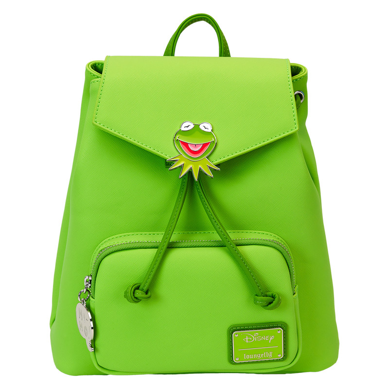 Mini sac à dos à cordon Kermit la grenouille - DISNEY LOUNGEFLY Les Muppets