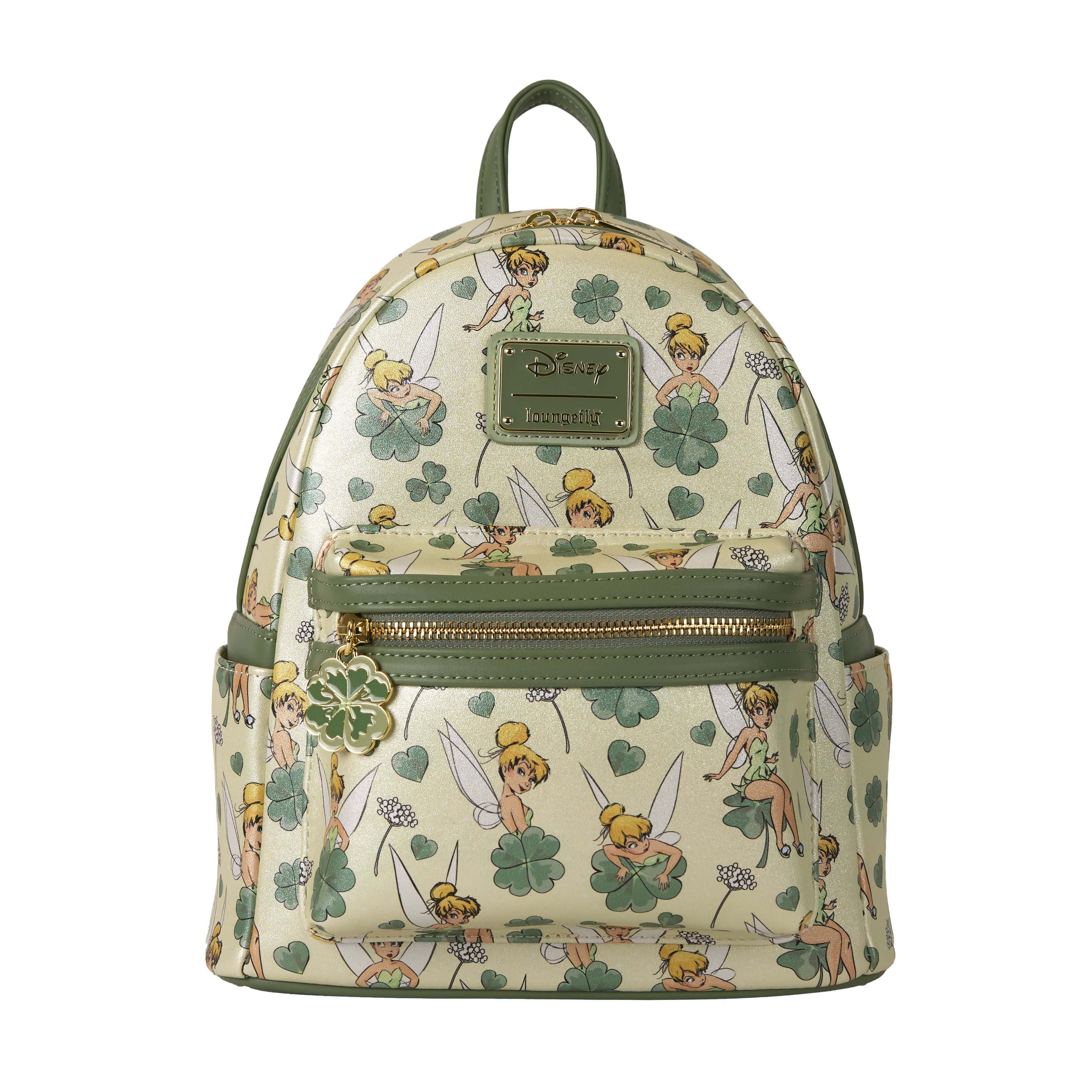 Mini sac à dos Trèfles à 4 feuilles - DISNEY LOUNGEFLY Fée Clochette 4