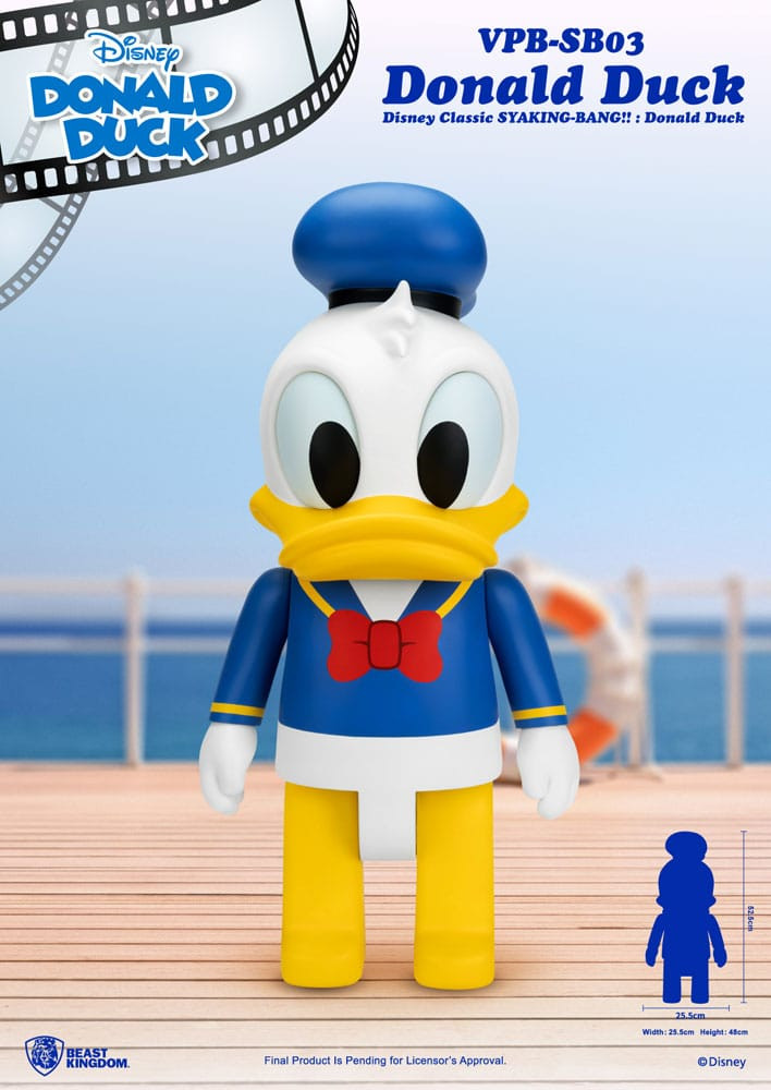 Disney Syaking Bang tirelire vinyle Mickey and Friends Donald Duck 53 cm