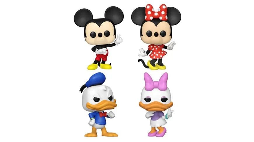 Disney pack 4 figurines POP! Movies Vinyl Classics 9 cm