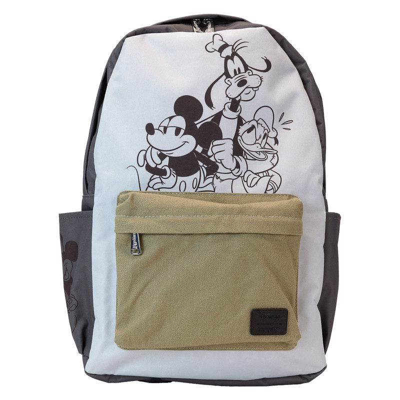 Sac à dos en toile et nylon Mickey et ses amis - DISNEY LOUNGEFLY