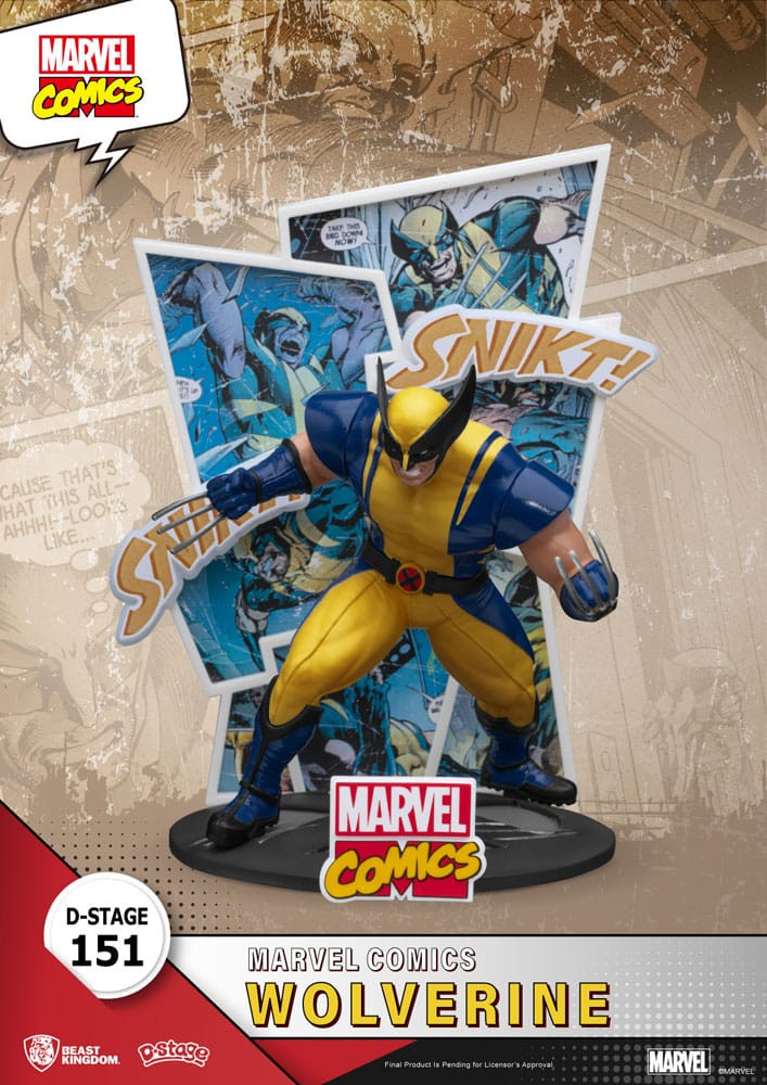 Marvel diorama PVC D-Stage Wolverine 16 cm