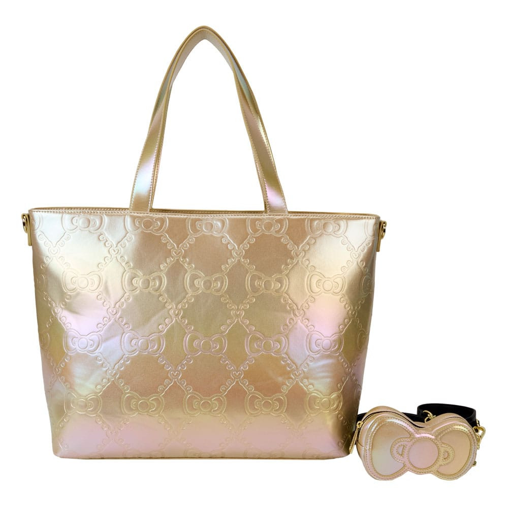 Hello Kitty by Loungefly sac shopping 50th Anniversary Gold