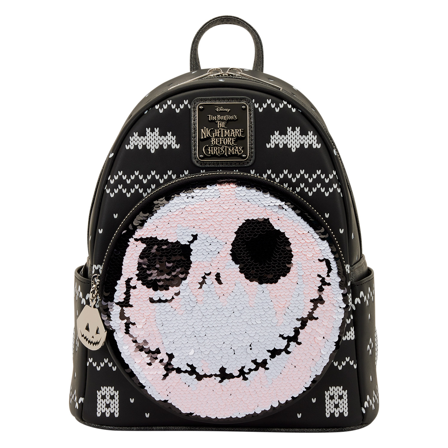 MINI SAC À DOS JACK - DISNEY LOUNGEFLY L'ÉTRANGE NOËL DE MONSIEUR JACK