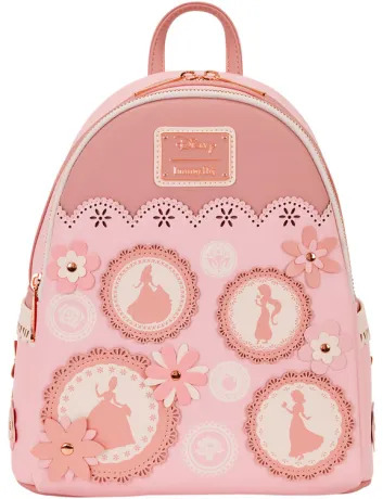 Mini sac à dos Princesse en dentelle florale - Disney Loungefly