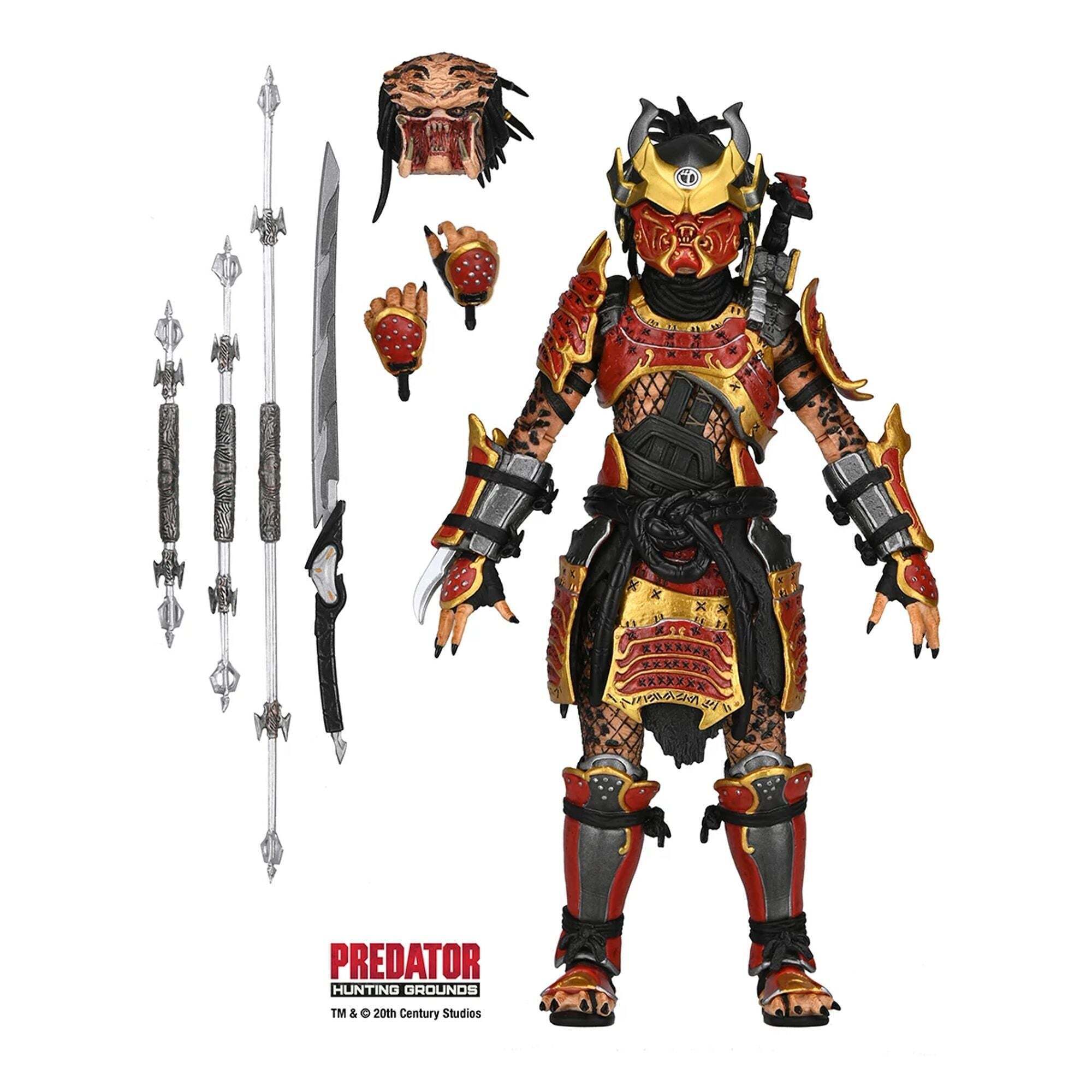 PREDATOR : TERRAINS DE CHASSE - FIGURINE ARTICULÉE À L'ÉCHELLE 7" - ULTIME SAMOURAÏ PREDATOR
