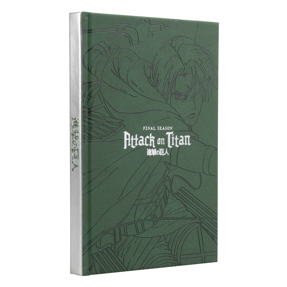 CARNET DE NOTES PREMIUM A5 - L'ATTAQUE DES TITANS