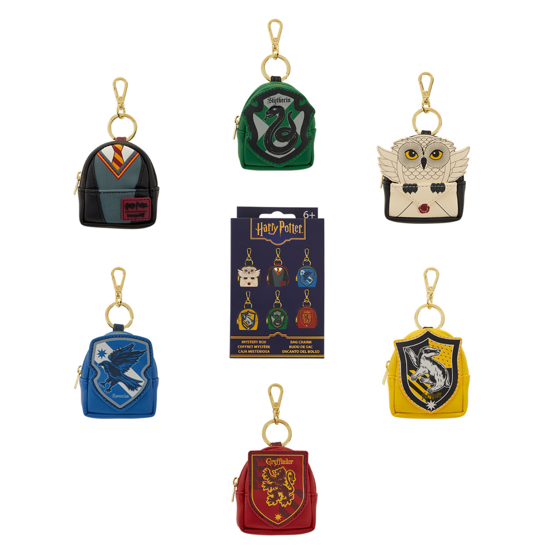 Porte-clés Mystère mini sac à dos Poudlard - Harry Potter Loungefly