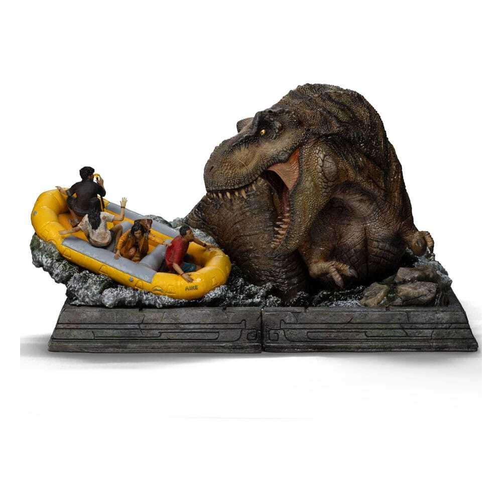 Jurassic World: Rebirth statuette 1/20 Demi Art Scale  T-Rex River Attack 22 cm