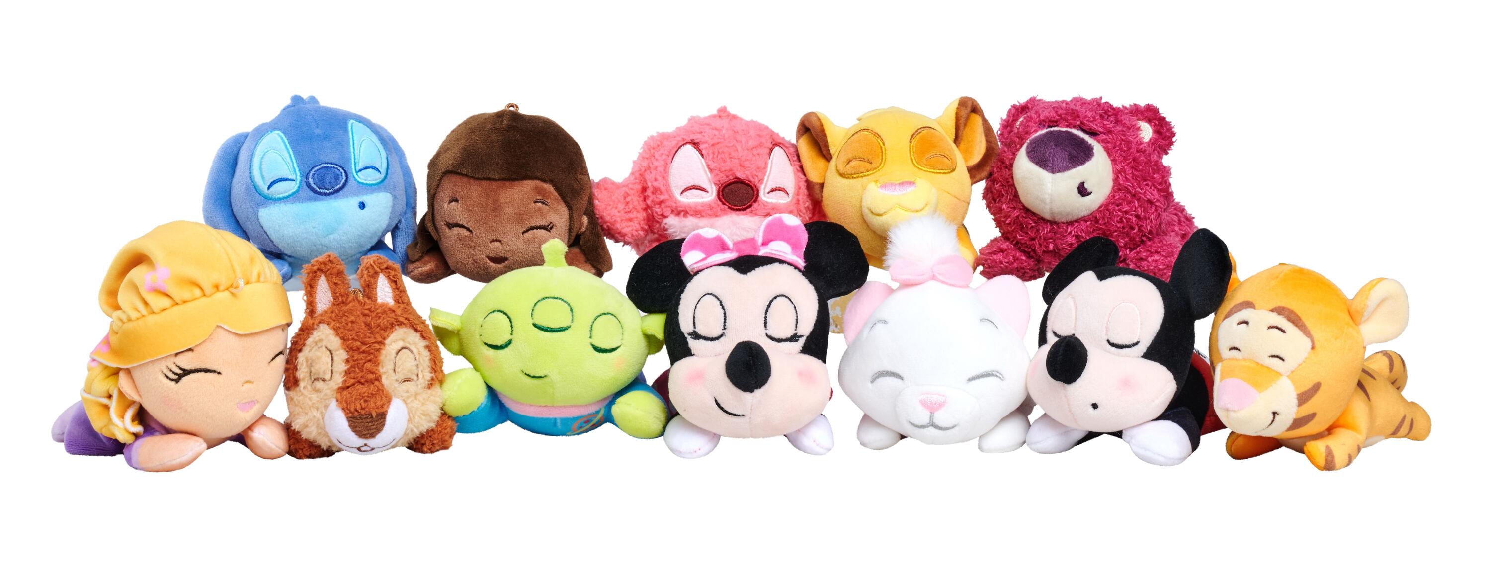 Peluche câlin boîte surprise 14 cm - Disney