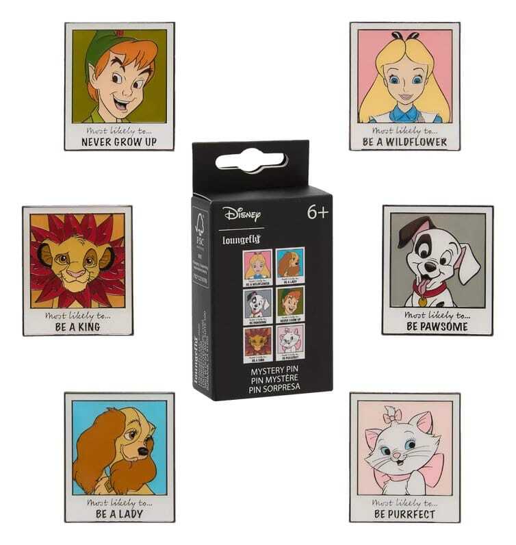 Pin's boite mystère Annuaire des classiques - Disney Loungefly