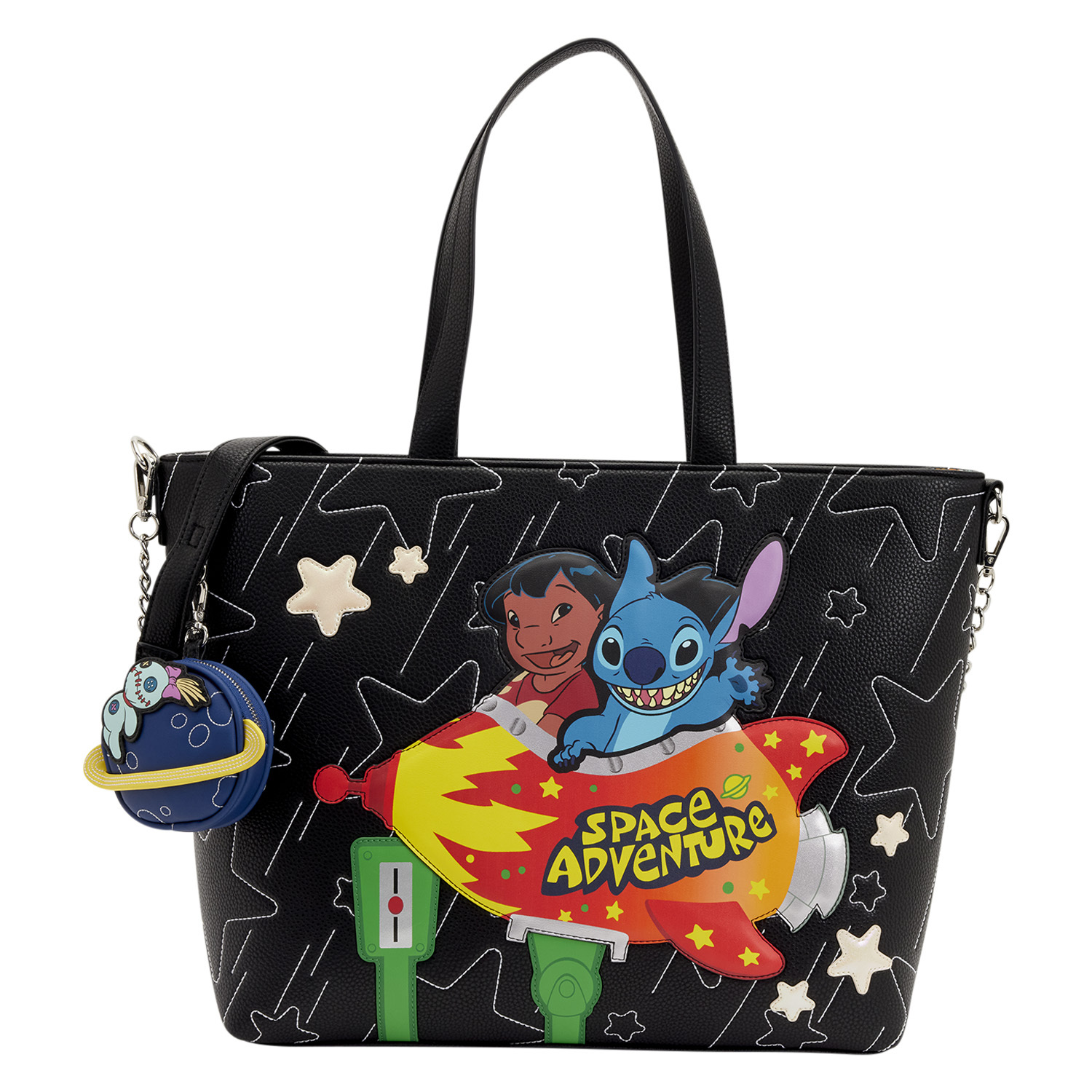 Sac à bandoulière fourre-tout aventure spatiale - Disney Loungefly Lilo & Stitch