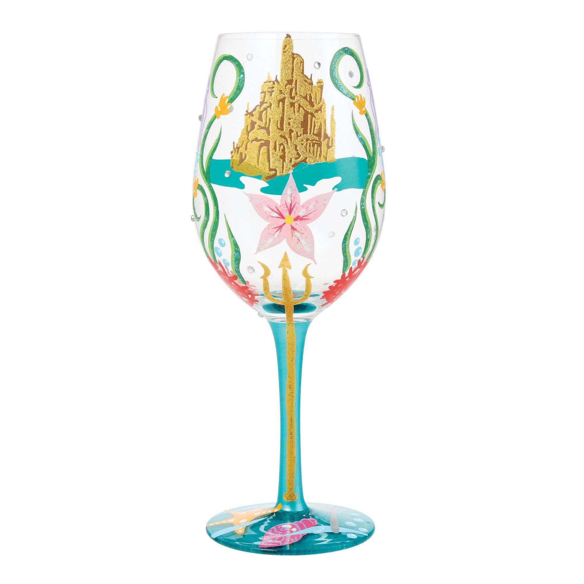 VERRE À VIN ARIEL « SURFE SUR TA PROPRE VAGUE » - DISNEY LOLITA