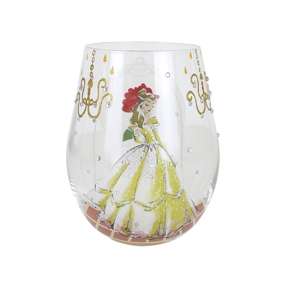 VERRE SANS PIED BELLE « CHOISIS DE RÊVER » - DISNEY LOLITA