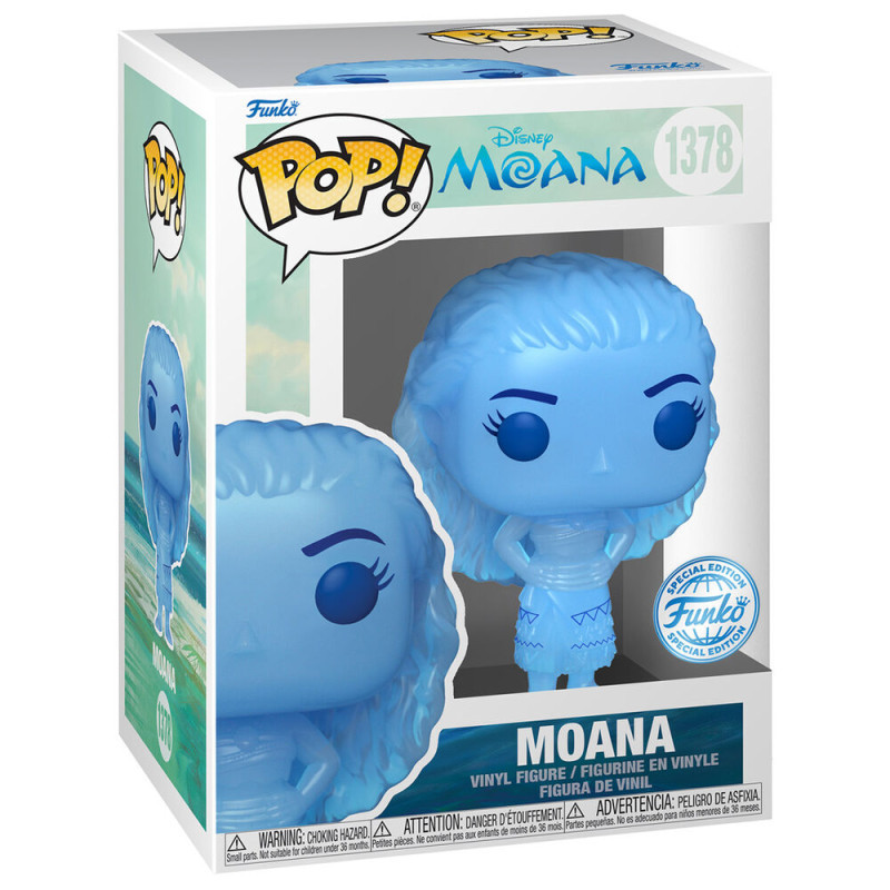 FUNKO POP! 1378 Vaiana translucide édition spéciale - Disney