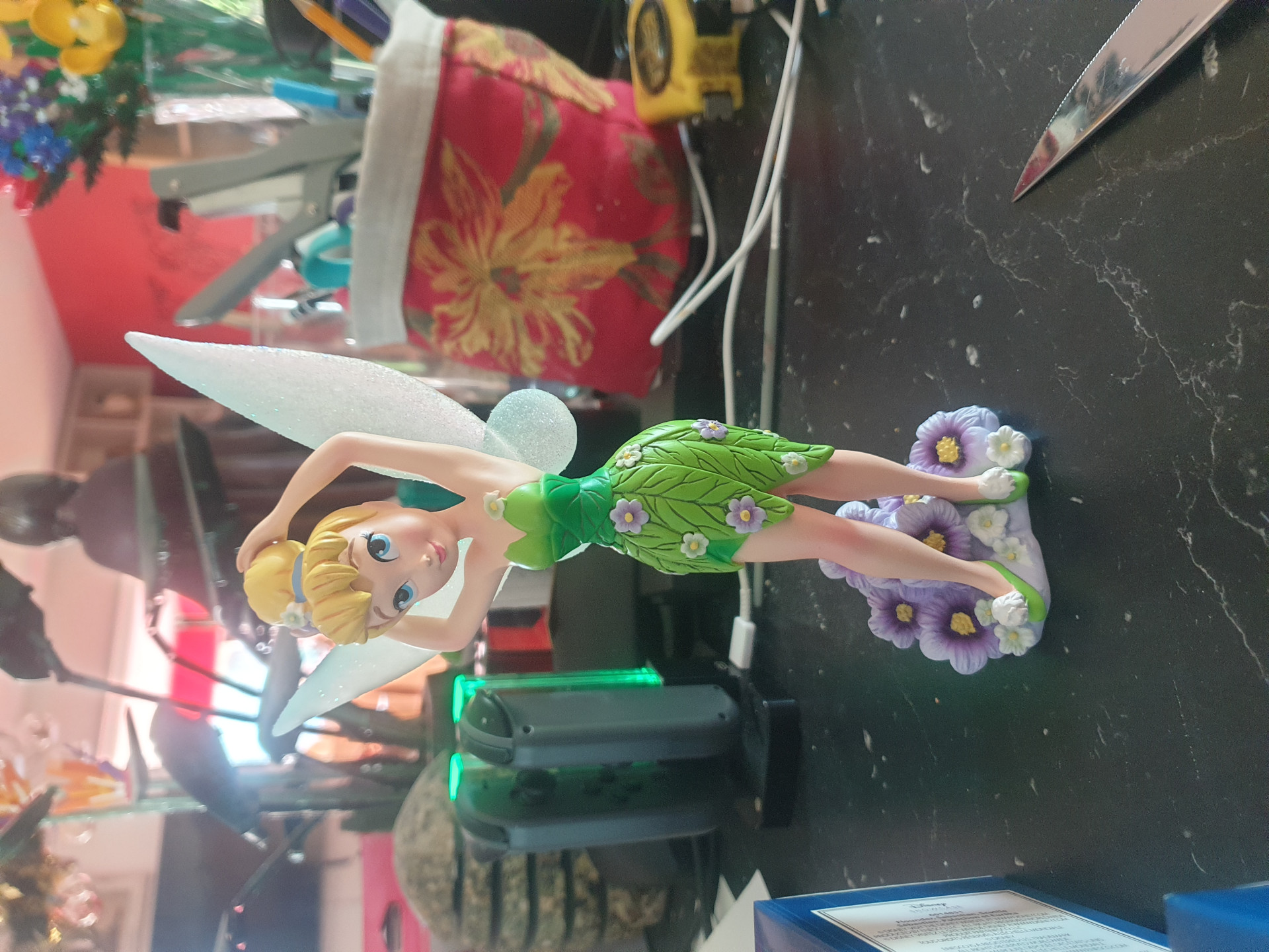 Mini figurine de noël Disney - Fée Clochette, fee clochette